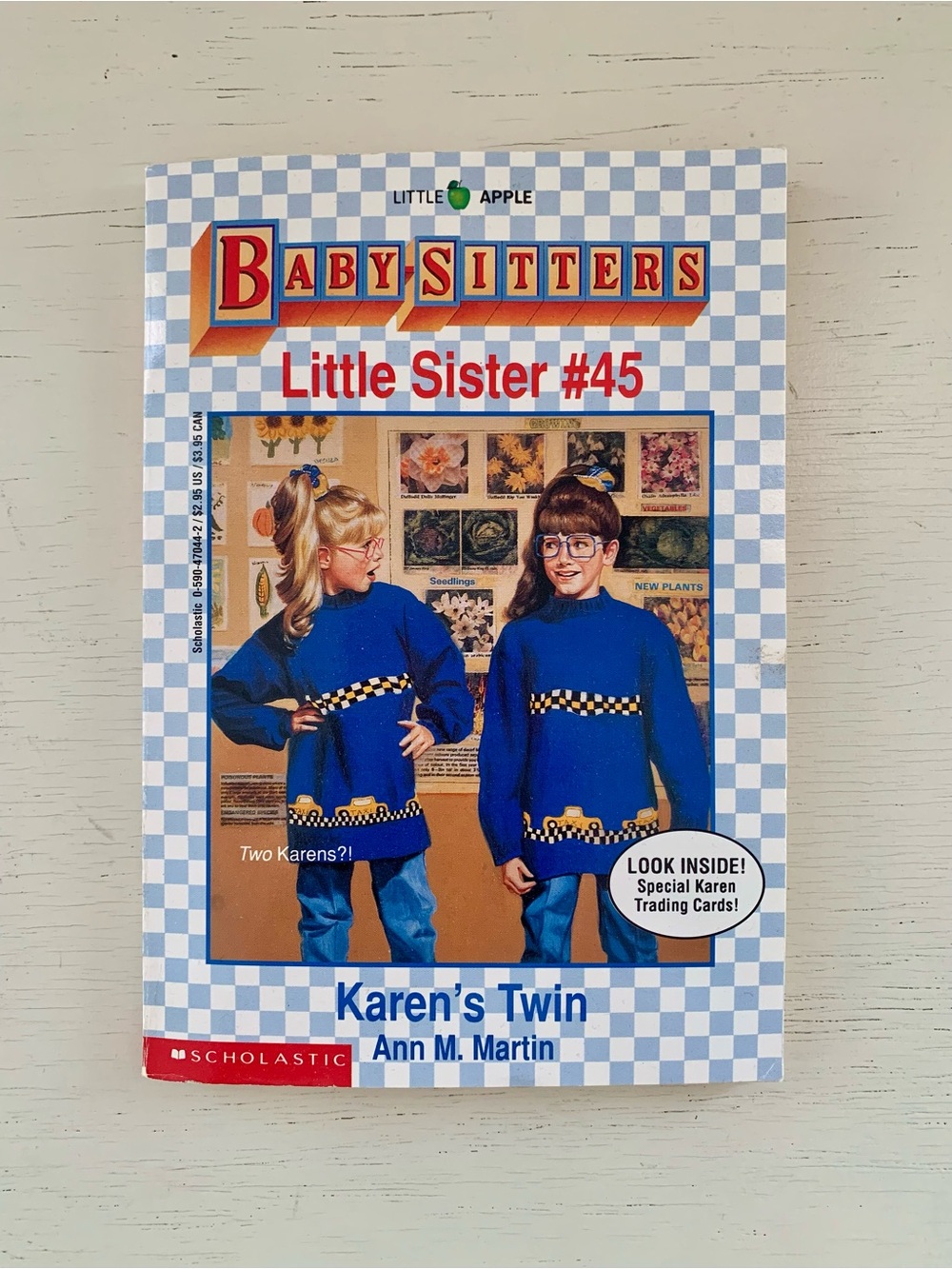 The Baby-Sitters Club - Little Sister #45 Karen’s Twin - Scholastic 90s